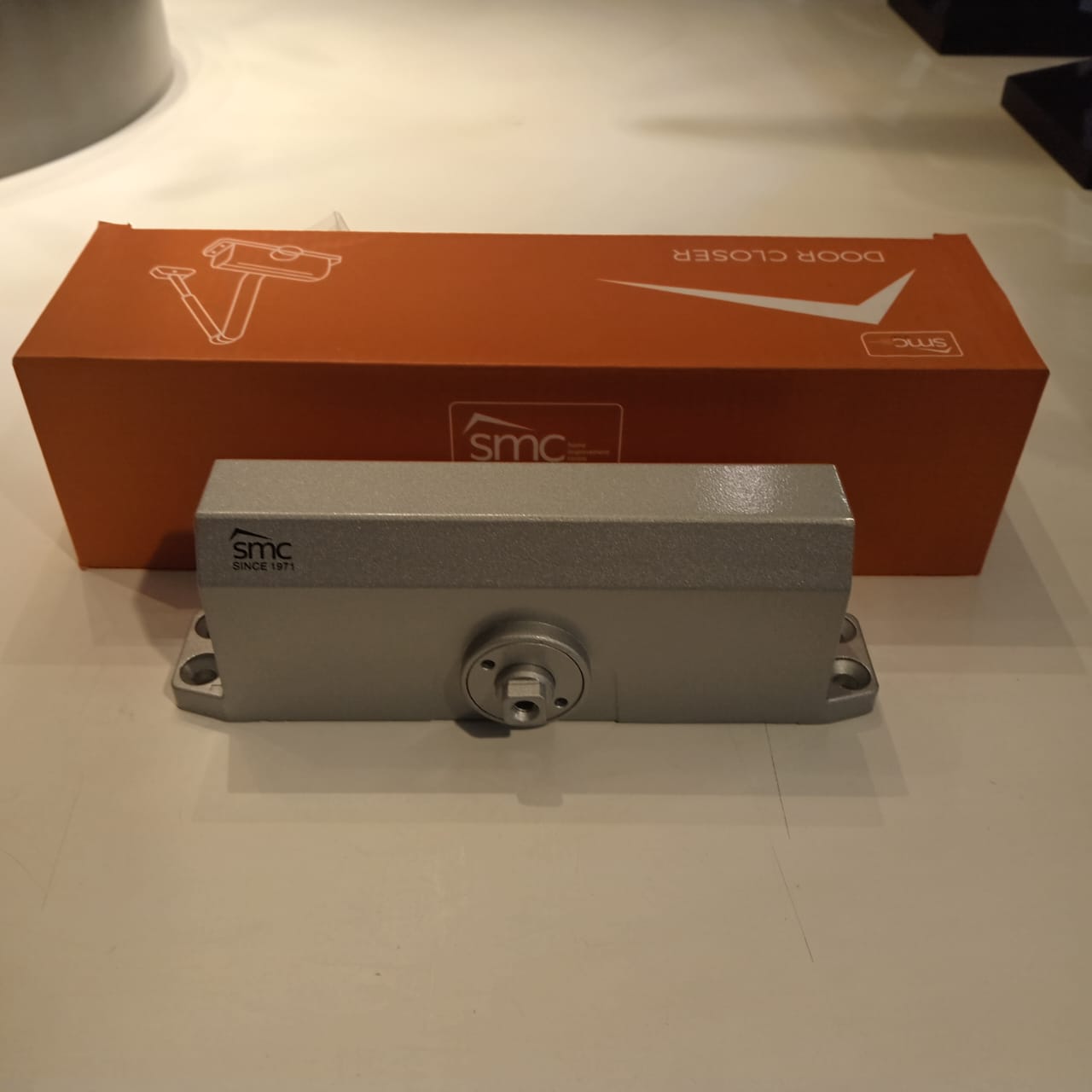 SMC Heavy Duty Hydraulic Door Closer | Adjustable Automatic Door Closer